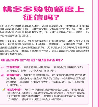 桃多多智能购物额度解析