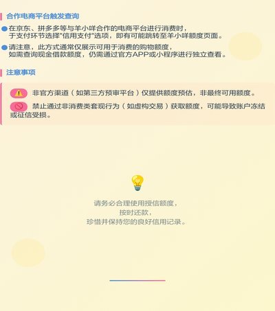 羊小咩额度从哪看