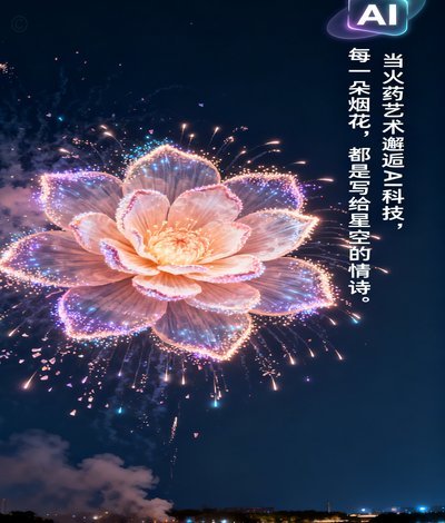 蔡国强烟花：科学与文明的碰撞
